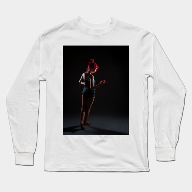 Dancer Long Sleeve T-Shirt by ansaharju